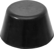 Gummiblock för billyft, Ø 105 mm