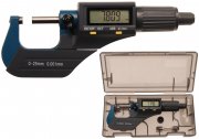 Digital mikrometer, 0-25 mm