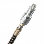 2,2 m hydraulslang med hankopplingsplugg