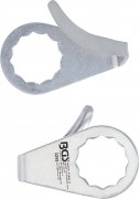 Skärkniv halvrund 2×36 mm, 2-pack