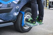 Hjul-fällsteg, för SUV & Lättlastbilar