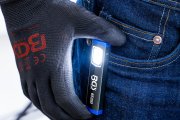 COB-LED Mini Ficklampa i Aluminium – 500 lm, Magnet & USB-laddning