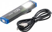 COB-LED Mini Ficklampa i Aluminium – 500 lm, Magnet & USB-laddning