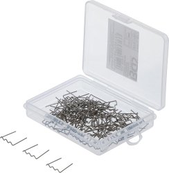 Reparationsklammer 100 st för Plastreparation BGS 873 – Rostfritt Stål