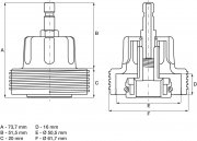 Adapter Nr. 23 för VAG & Porsche – Kylsystemtest