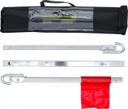 Bogseringsstång 2 ton 1,8 m – 3-delad hopfällbar modell