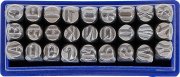 Bokstavsstansar, 4 mm