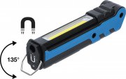 COB-LED Arbetslampa Fällbar 5W med Magnet och SMD-Frontljus