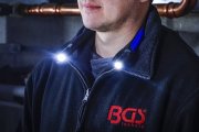 COB-LED Nacklampa med justerbara ljuslägen