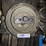 Demonteringsverktyg för Vevaxelremskiva på Mitsubishi