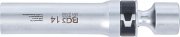 Extra lång tändstift-ledhylsa med hållarfjäder 12-kant 3/8