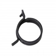 Fjäderbandsklämma, självåtdragande, fjäderstål