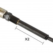 Flexibel Adapter M10x1,0, som VAG 1763/5