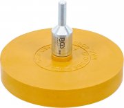 Folieraderare Ø 90 mm – Gummirondell för Borrmaskin med Adapter