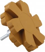 Folieraderare Wave Ø 88 mm – Gummirondell för Borrmaskin med Adapter