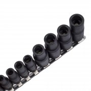 Magnetisk gängtappshållare-sats 1/4 & 3/8 10-delar