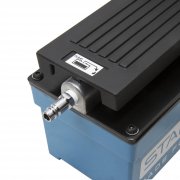 hydraulisk pump med tryckluft anslutning
