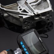 Inspektionskamera, 180° vikbar, Full-HD, Ø 4 mm Kamera