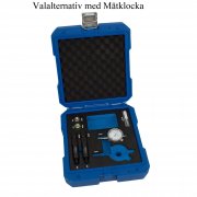 Insprutningspump ÖD-justeringsverktygssats universal med mätklocka