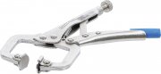 Kompakt griptång, svetstång 130 mm med flexibla käftar