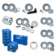 Kompakt Hjullager - Specialverktygssats med verktygslådor för förvaring