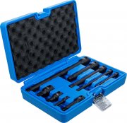 Kraft-förlängaresats 1/4″–1/2″, 9 delar