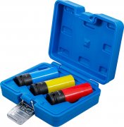 Krafthylssats 17–19–21 mm med fälgskydd