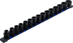Krafthylssats Extra Korta 1/2 Pro Torque® 10–24 mm, 15 delar