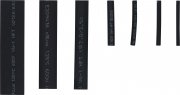 Krympslang-sortiment, svart, 127 delar