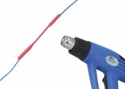 Krympslang i box, röd