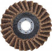 Lamellrondell fibertyg 115 mm K80–K240 för slipning & polering