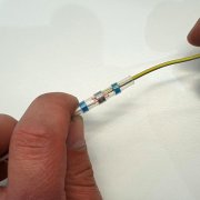 Lödkontakter-sats med krympslang, 9 delar