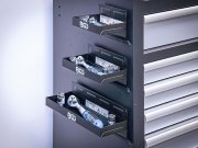 Magnetisk hållaresats 3-delar – verkstadshyllor