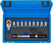 Moment-ekernyckel 3–15 Nm med 10 utbytbara huvuden