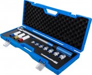 Momentnyckelsats 1/2″ 40–220 Nm – 12 delar med hylsor för däckbyte