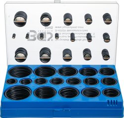 O-Ring Sortiment Metrisk 419 delar NBR 3–50 mm