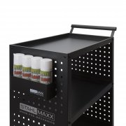 Öppen Verkstadsvagn, med magnetisk fäste för verktyg och sprayburkar