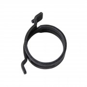 Platsbesparande fjäderbandsklämmor 12 mm – fjäderstål, 10-pack