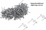 Reparationsklämmor vågformiga, 0,8 mm