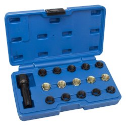Reparationssats för tändstiftsgänga M14x1,25 mm – 16 delar