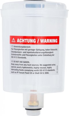 Plastbehållare med lock för BGS62650