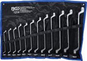 Ringnyckel-sats, bokad, 6-32 mm, 12 delar
