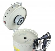 Mobil Sandbläster med Återvinning 105 L – Professionellt Slutet Sandblästringssystem