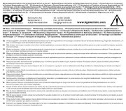 Säkerhetshänvisningar BGS6835