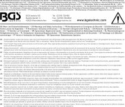 Säkerhetshänvisningar BGS6927