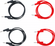 Multimeter-Testkabelsats – 4 mm, 100 cm
