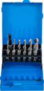 HSS-G Kombinerad Borr- & Gängtapp-sats 7 delar