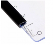 Kantskydd Svart 6 mm Självhäftande 5 m