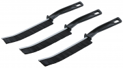 Rengöringsborsteset 3 delar – styva borst, 230 mm