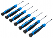 Precisions Skruvmejselsats 7 delar Magnetisk Kromvanadium